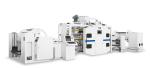 High Speed Cascading Printing Machine With Servo Motor Driven Anilox Roller