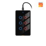 Tuya WiFi Wall Touch Switch Type C, Wireless RF433, with Timer and Voice Control