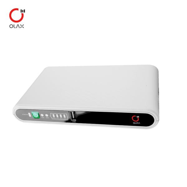 Quality OLAX POE D3 Smart UPS DC Output 20000mah 74WH Battery Capacity mini UPS Power Supply Backup for wifi router for sale