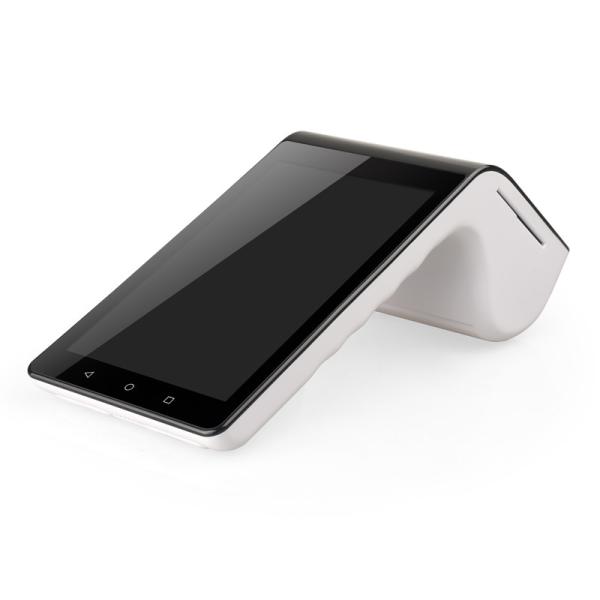 Quality Handheld Payment Android POS Terminal IPS Highly Sensitive Touch Screen With Printer for sale