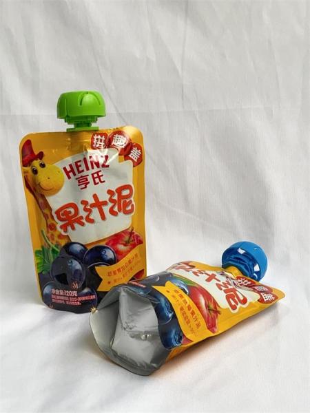 Quality RCPP Material Retort Custom Drink Pouches With Spout Strong Sealing for sale