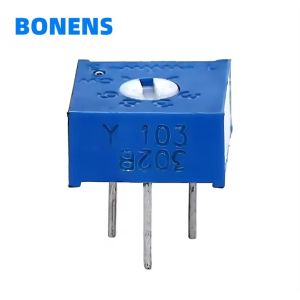 3386y Square Single Turn Cermet Trimming Potentiometer 3386 0.5w