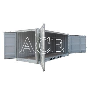 Left or Right Side Access 20ft Open Side Container with External Dimensions of 6058 x 2438 x 2591mm and Large Door Opening