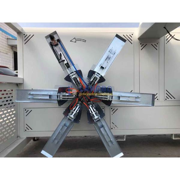 Customizable HDPE Pipe Coiler For Single Wall Corrugated Extrusion Line Coiling Speed 0.1-10m/min