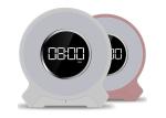 50Hz - 20KHz Wake Up Light Clock With Wireless Bluetooth Speaker / Time Display