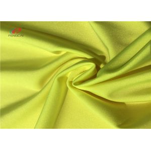 Plain Dyed 50D Stretch Polyester Spandex Fabric Warp Knitted