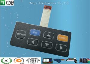 China Flexible Circuit Membrane Control Panel / Pcb Membrane Keypad 4 mm Metal Dome on sale