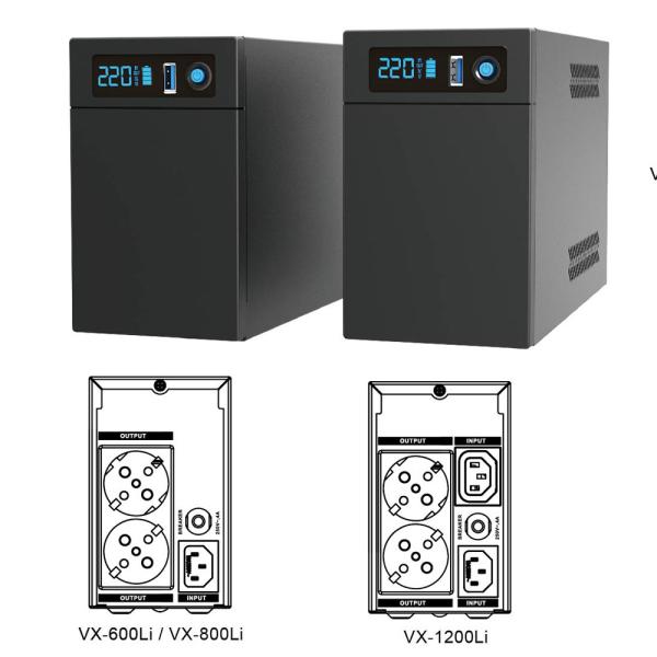 Quality Line Interactive Simulated Sine Wave PWM UPS 600VA~5000VA For Home/office/database Appliance for sale