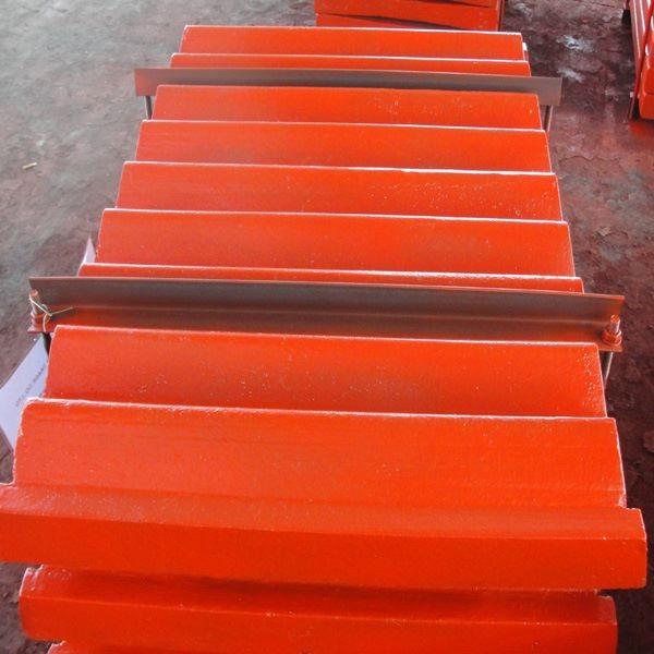 Quarry Mining Stone Plant Jaw Crusher Fixed Jaw Plate High Manganese Steel Jaw Crusher Plate