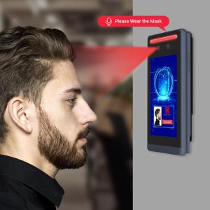 China Linux 5 Inch Facial Recognition Door Entry Access Control Biometric Time Attendance Machine on sale
