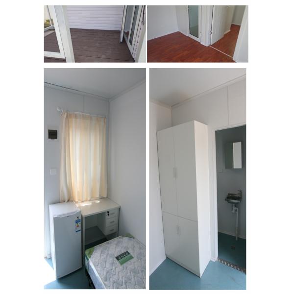 Light Steel Frame Environmentally Friendly Prefab Mobile Homes Quick Assemble