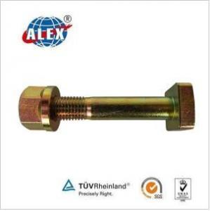 China Square Head Fishplate Bolt for Turnouts Connect on sale