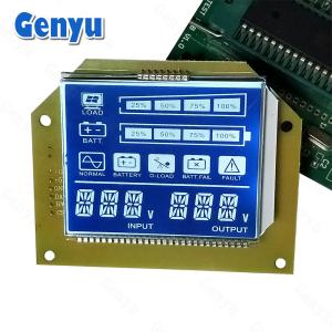 China TN LCD Screen LCD Segment Display Dark Background White Backlight SMT_HT1621 wholesale