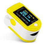 Finger Pulse Oximeter With Alarm Handheld Portable Digital Blood Oxygen and
