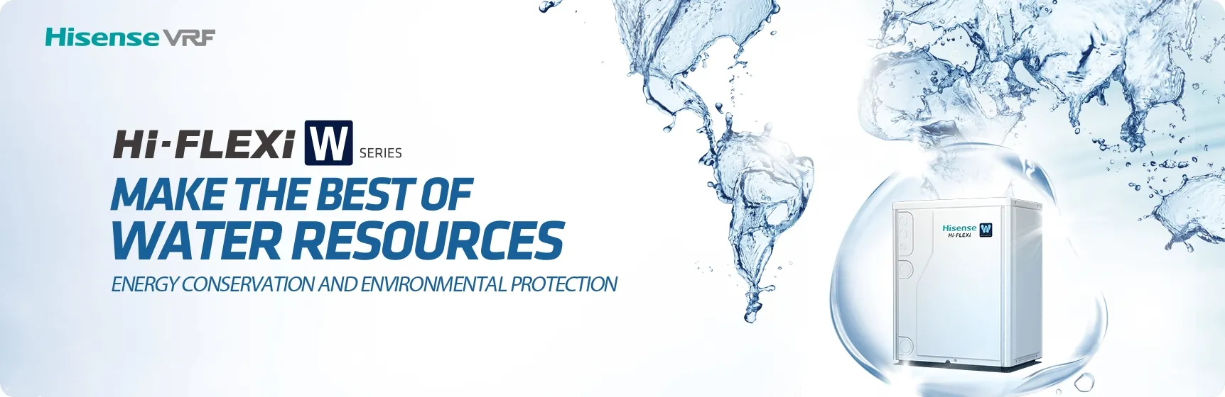 Hisense Hi-FLEXi W Series Ventilation System showing sleek design and installation