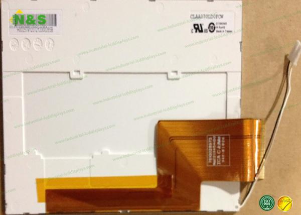Quality CLAA070LD0FCW TFT LCD Module , 16.2M WLED lcd display module TTL Normally White for sale