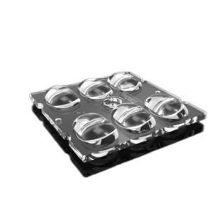 Durable Lightweight Micro Array Lens , Flood Lighting 50mm LED Lens