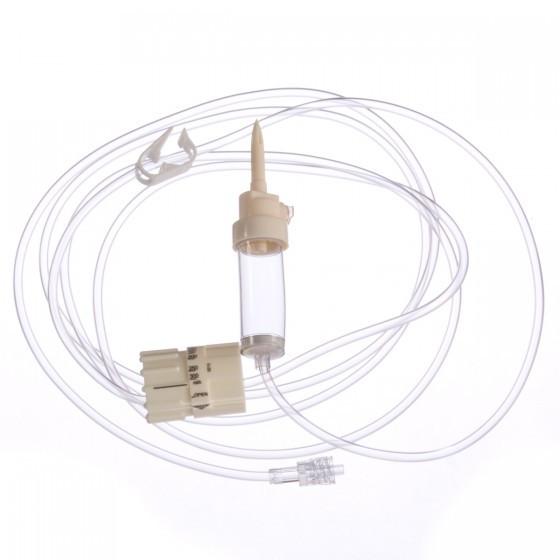 Quality Flow Rate Setting Adjustable Infusion Transfusion Set With Y Injection Port for sale