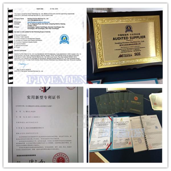 Double Motor Tricanter 316L 3 Phase Screw Decanter Centrifuge