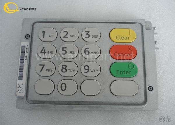 Quality NCR Durable Atm Numeric Keypad , 66XX Atm Skimmer Pinpad EPP Material for sale