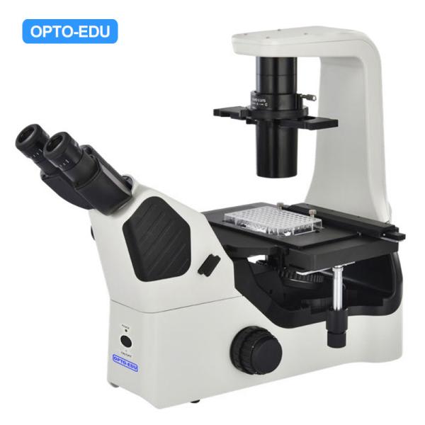 Quality OPTO EDU A14.1063 Inverted Optical Microscope , Phase Contrast Microscope Magnification 4x for sale