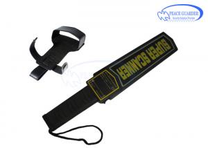 China Metro Station Personal Hand Held Security Detector , Water Resistant Small Metal Detector Wand on sale