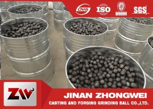 China 3 Inch Dia 20-150 mm Forged and cast Grinding Steel Ball Good Wear Resisitance wholesale