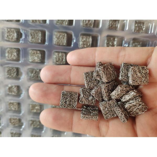 304SS 316SS Knitted Wire Mesh Filter Gasket Demister Pads