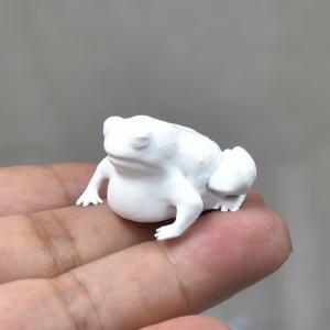 China Small Frog Resin Resin Rapid Prototyping 3D Printing Service With Painting wholesale