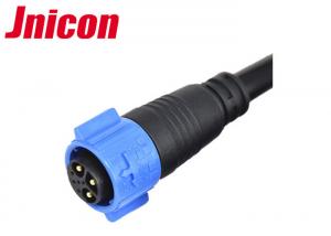 China Multi - Pin 3 + 5 Pin Waterproof Plug Connectors , IP68 Outdoor Push Lock Connectors wholesale