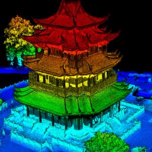 China 3D Tower Mapping Modeling UAV LiDAR Scanning System GS-130X on sale
