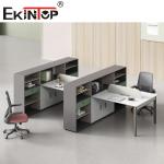Demountable Cubicles Office Workstation Partition Writing Computer Table For 2-8