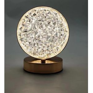 Lightweight Round Bright Battery Operated Table Lamp For Nursery