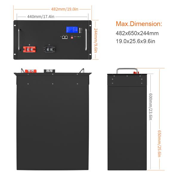 Lithium Iron Phosphate Ups Lifepo4 Battery 48v 200ah Auto Rechargeable Fast Dispatch