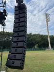 ARE Audio Line Array Outdoor System Monitor System with Eight Dual 12" Full