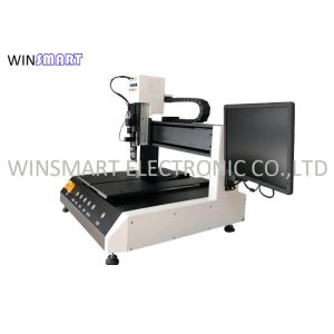 China Dual Table Desktop SMT Dispenser Solder Paste Dispenser 200x300mm wholesale