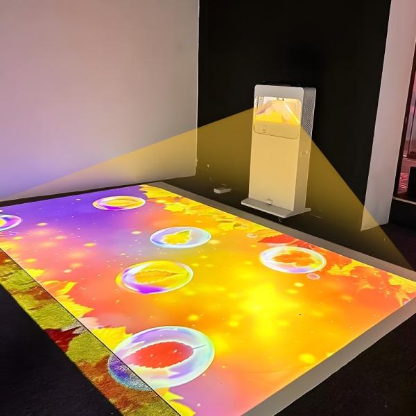 Indoor Mobile Interactive All In One Projection Ar Floor System Projection