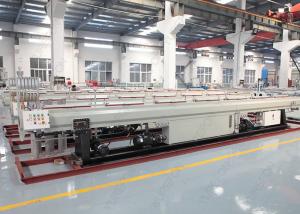 China High Speed Plastic Pipe Extrusion Line , HDPE PPR Pipe Calibration Vacuum Cooling Tank wholesale