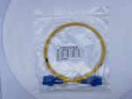 10m SC UPC To SC UPC Patch Cord Duplex 3.0mm OFNR 9/125 Single Mode