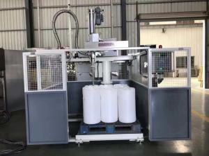 China 60L Jerrycan 200L IBC Visual Positioning Pallet Filling Machine With Guardrail wholesale