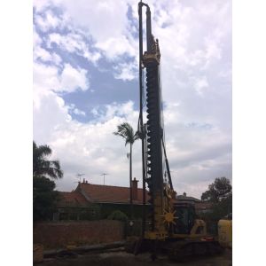 KR80M 22 m Drilling Depth 1 m Dia Hydraulic Rotary Piling Rig With 80 KN.M Max