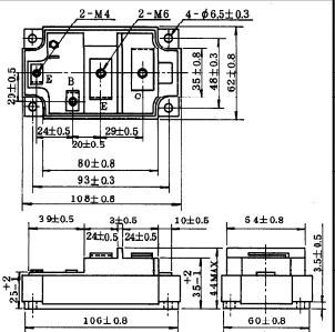 Quality MG30T1AL1 10 mm and 13 mm Slim Font Seven Segment Displays  FUJITSU IGBT Power Module for sale
