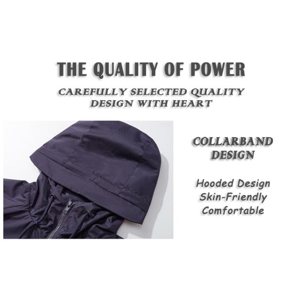 Autumn and winter new sports windbreaker casual jacket hooded football training jacket team customized logo for men and women