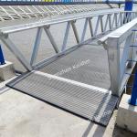 Customized Aluminum Floating Dock Boating Dock Floating Pontoon Bridge Float