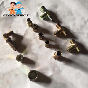 China Pneumatic Accessories male barb brass nickel plated pipe fittings male pipe fittings for Nylon air hose wholesale