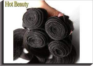 China Soft 100% Human Italian Weave Grade 7A Virgin Hair , 28 Inch Hair Extensions wholesale
