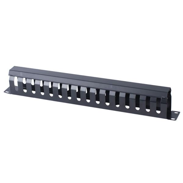 1U 19 Inch Metal Cable Management For Cable Organization And Installation