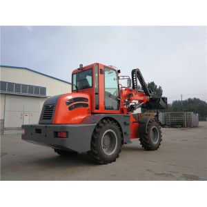 2.5ton earth machienry 4WD telescopic handler with earth auger