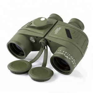 China 10x50 Military Marine Binocular Telescope Fogproof With Rangefinder wholesale