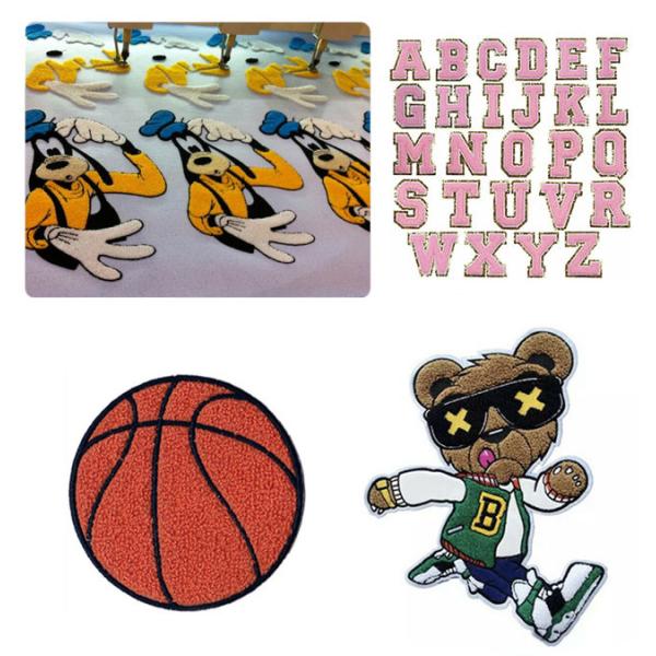 26 Letters Glitter Iron On Patches Adhesive For College Uniform